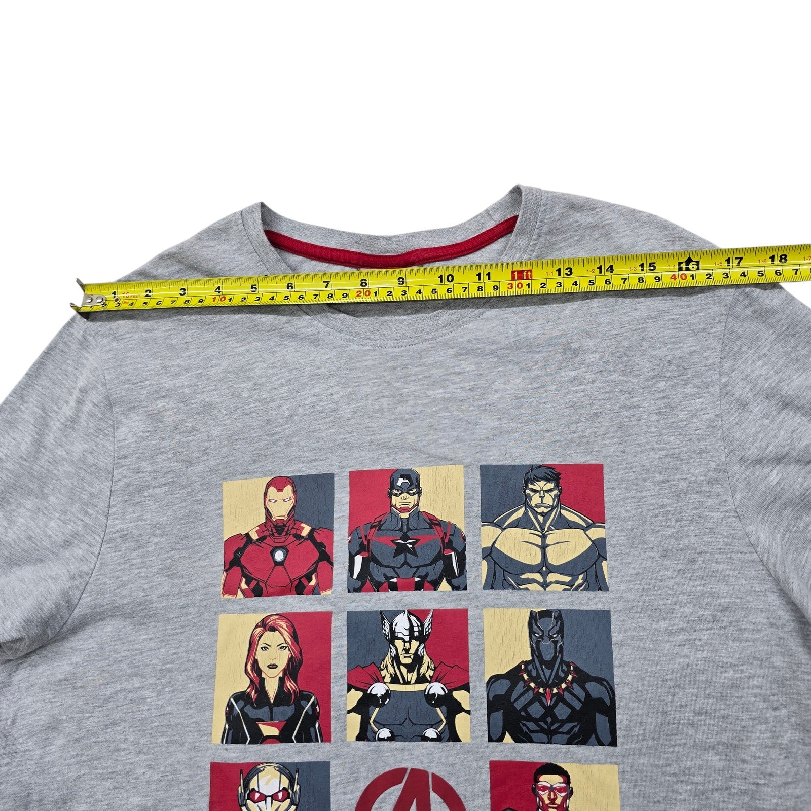 Marvel Boys Gray T-Shirt size 10 product image 4