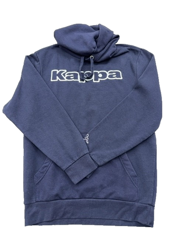 Kappa Men's Navy Pullover Hoodie Large Cotton Blend L