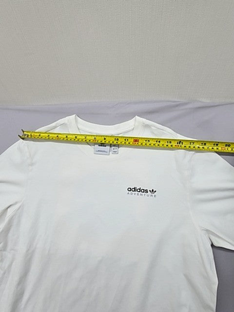 Adidas Men's White Adventure Graphic Tee M Originals NWT
