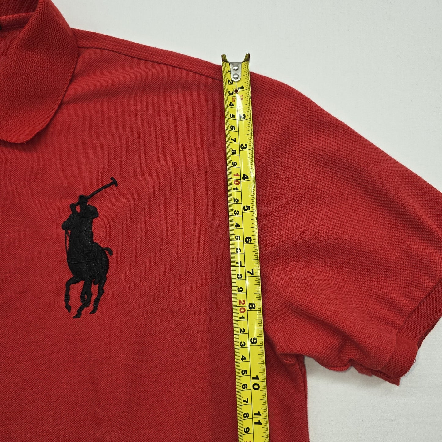 Polo Ralph Lauren Men Red Big & Tall 3X Polo Shirt Pocket Logo