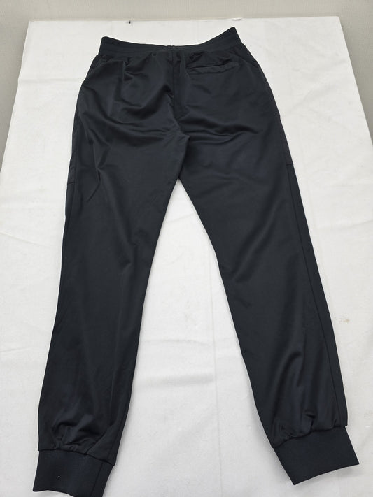 Ellesse Montpellier Black Fleece Joggers L Men Tapered Drawstring