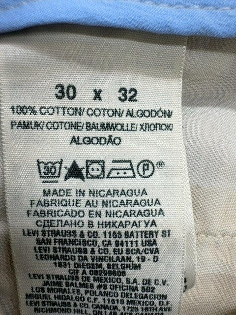 Dockers Men's Light Khaki Straight Chino Pants Size 30x32