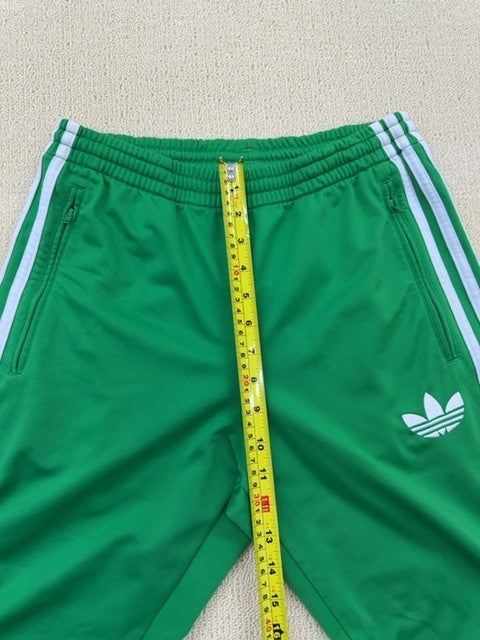 Adidas Originals Men's XS Collegiate Green Track Pants 3-Stripes