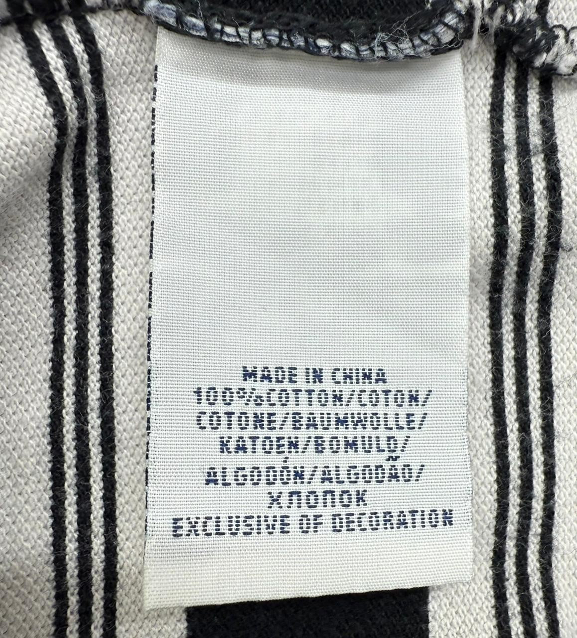 Polo Ralph Lauren Custom Fit Striped Polo Shirt XL Black White