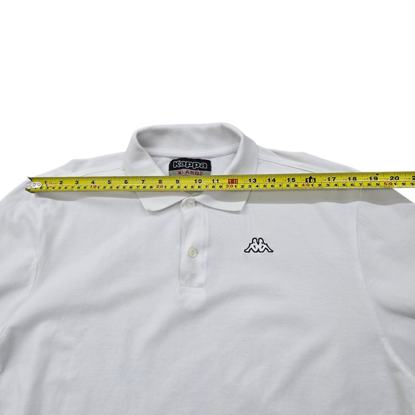Kappa Men White Polo Shirt size XL product image 4