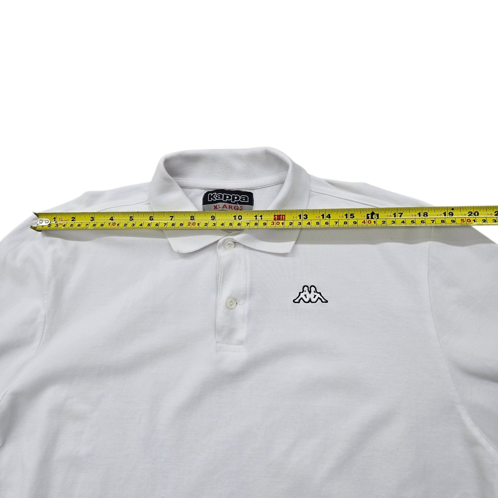Kappa Men White Polo Shirt size XL product image 4