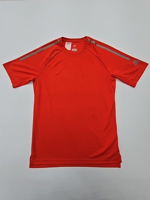 Adidas Men Red Climacool Athletic T-Shirt Size XL Performance Knit
