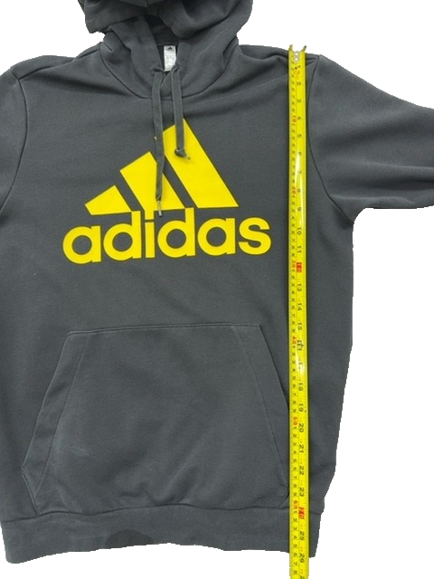 Adidas Men's Grey Primegreen Quarter Zip Golf Hoodie L