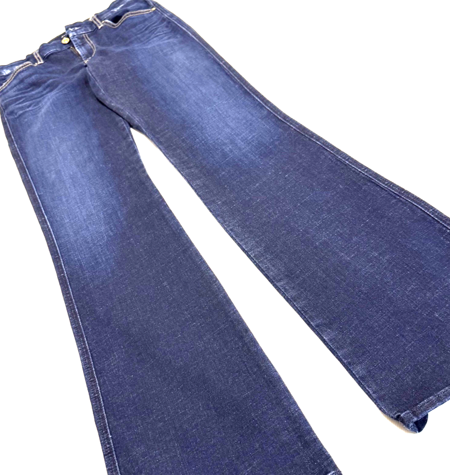 7 For All Mankind Kimmie Bootcut Jeans Women Dark Blue Size 29