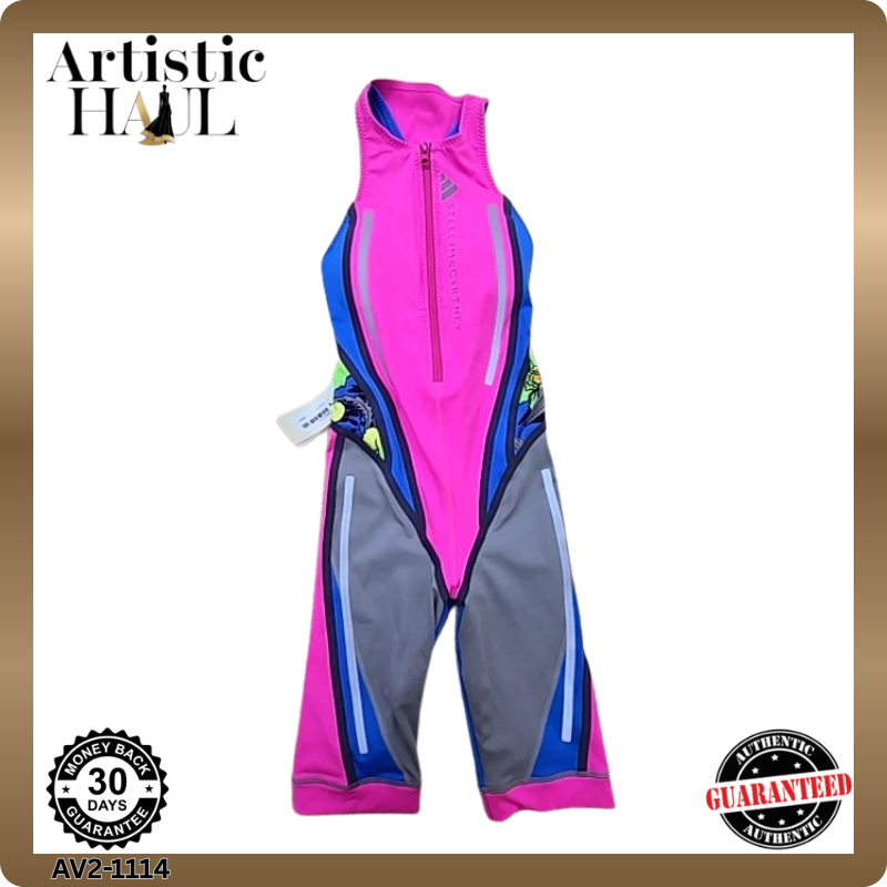 Adidas Women's Trisuit XS Multicolor Swimwear 86% Polyester