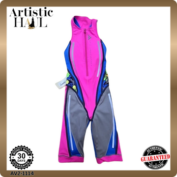 Adidas Women's Trisuit XS Multicolor Swimwear 86% Polyester