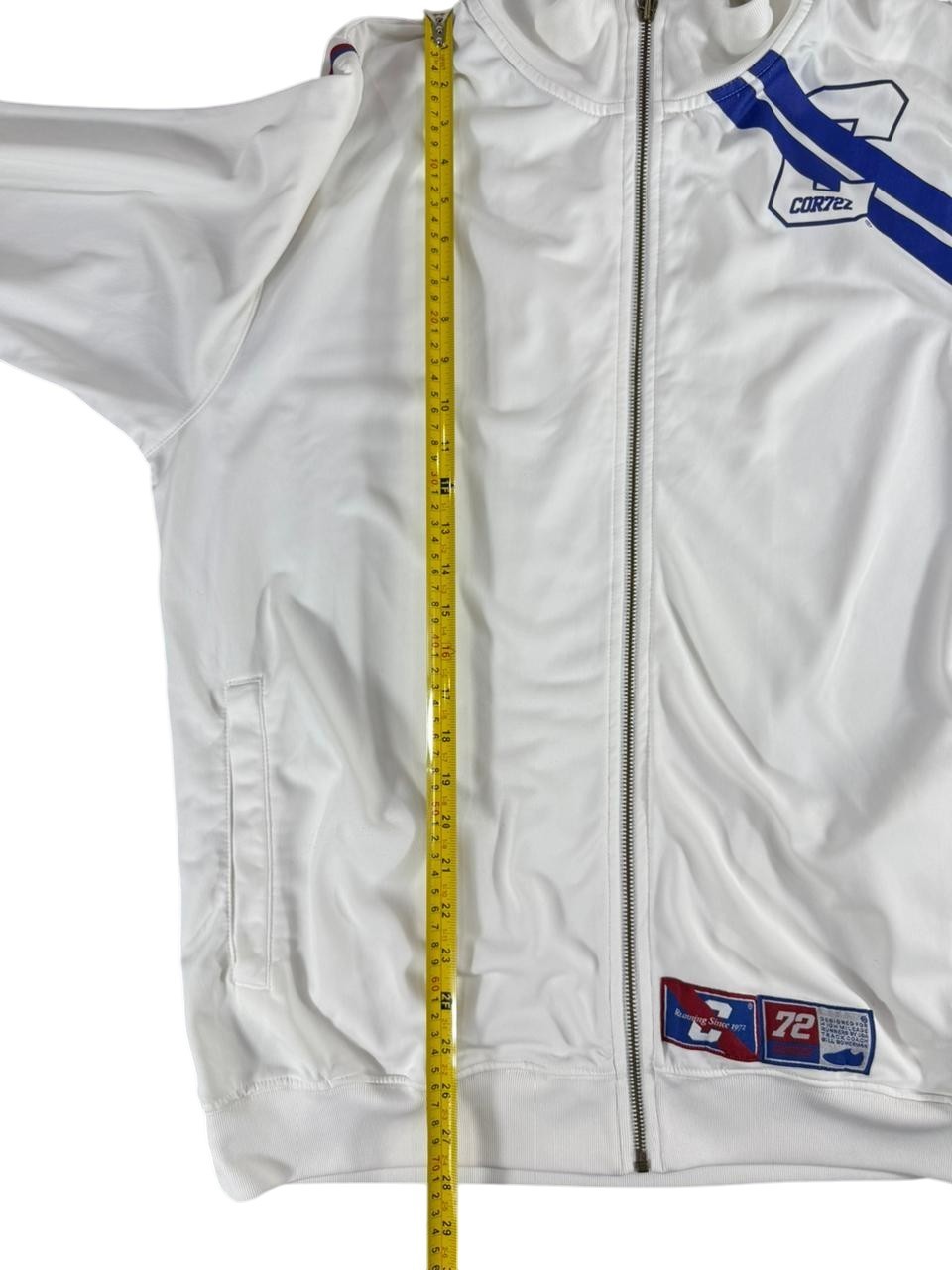 Nike White Full Zip Track Jacket Zip Up Sportswear Size XL