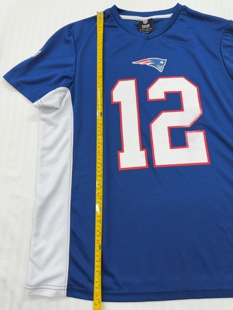 Fanatics Men's Royal Blue Brady 12 NFL Jersey Size L