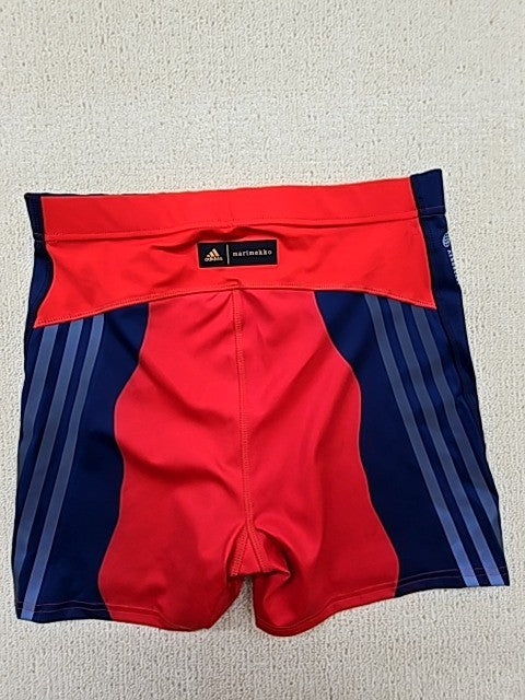Adidas Red/Navy Men's Running Shorts M Running Swimwear