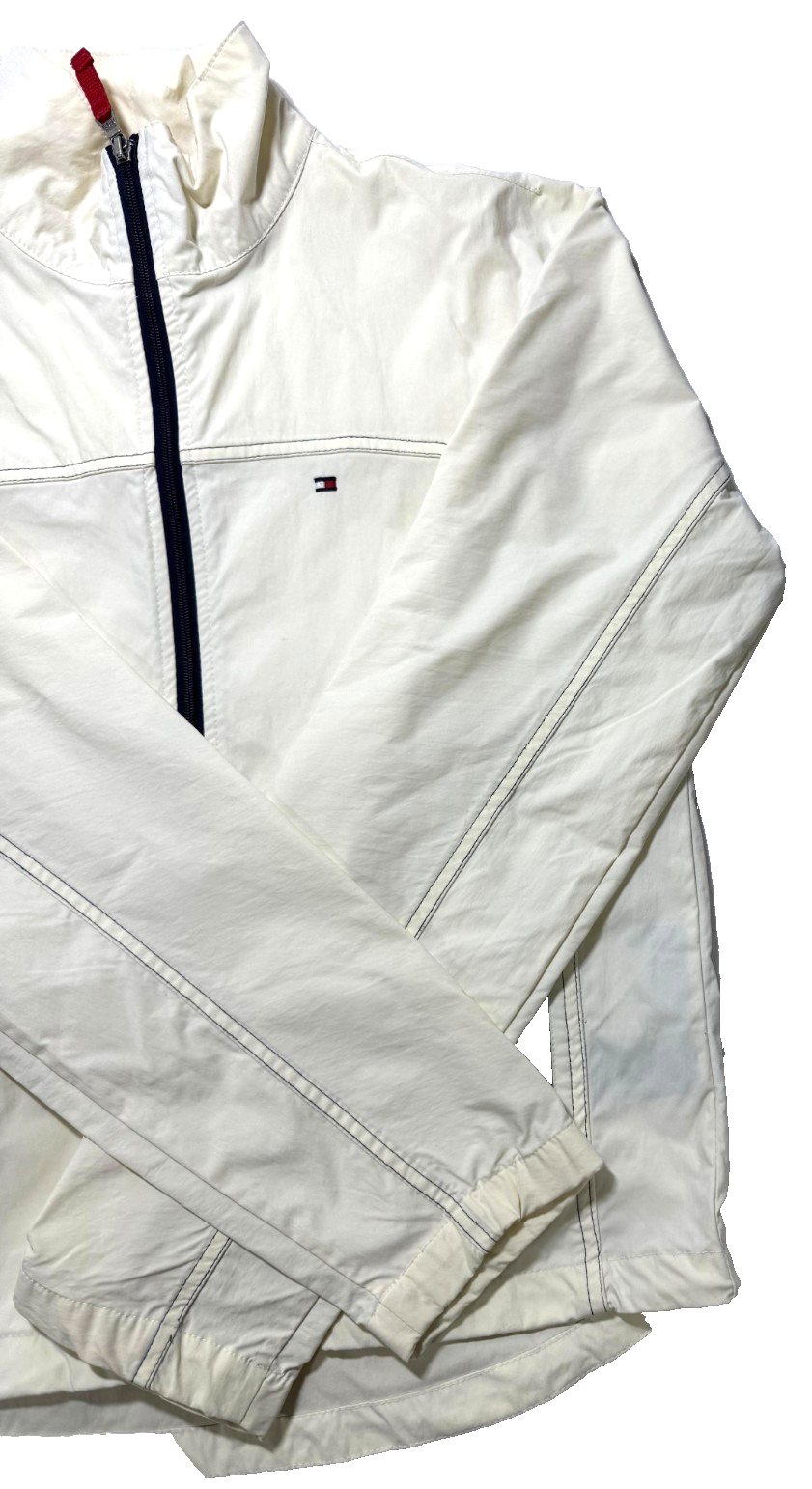 Tommy Hilfiger Men's Lightweight Active Water Resistant Hooded Rain Jacket - S