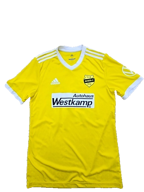 Adidas Men's Yellow Jersey – Size S, VfL Bochum 1848 V, V-Neck