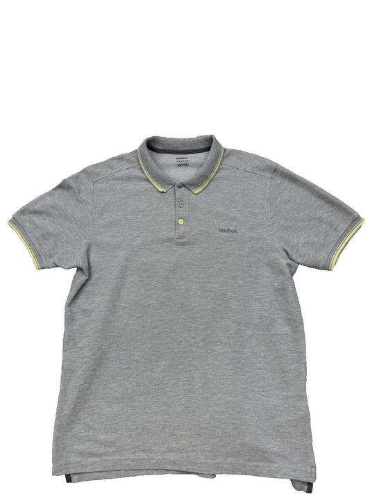 Reebok Men Gray Polo Shirt size M product image 2