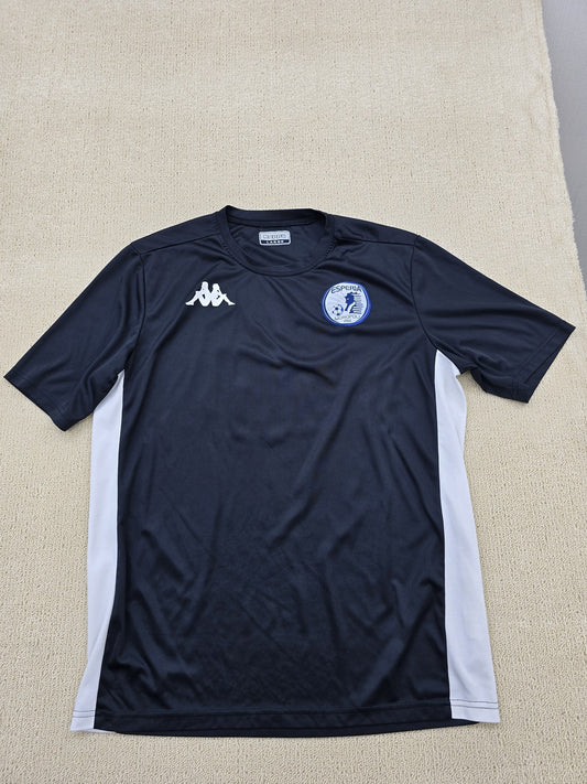 Vintage Kappa Men's Black Jersey – Size L, Esperanza #12 2018 Bulgaria