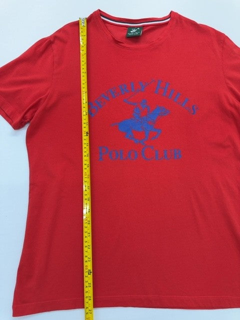 Beverly Hills Polo Club Men Red T-Shirt size XL product image 5