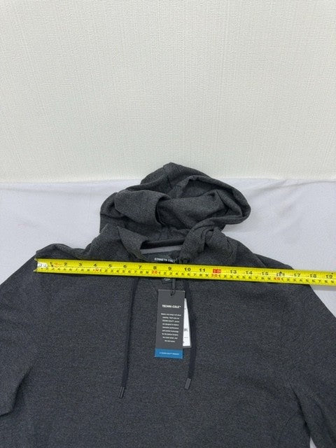 Kenneth Cole Men's Charcoal S Hoodie CAYN7F20002 Drawstring Long Sleeve