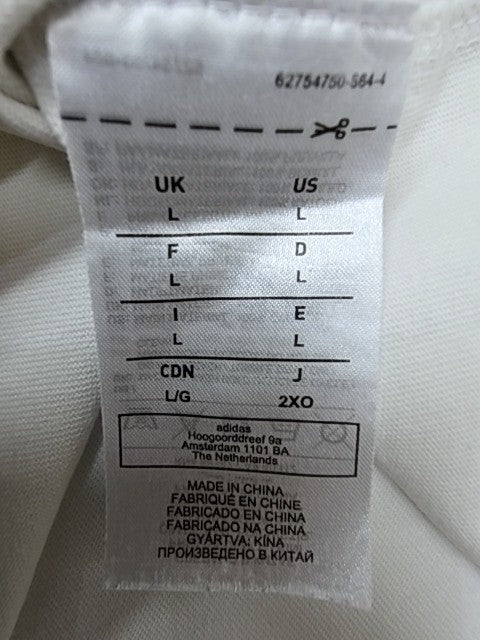 Adidas Boys White T-Shirt size L product image 7