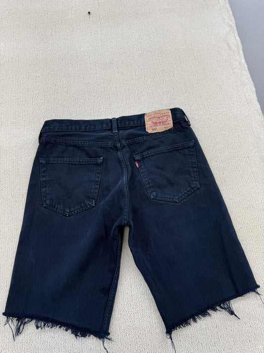 Vintage Levi's Women's Black Shorts – Size 32
