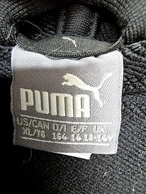 Puma Men's Black Full Zip Hoodie XL Long Sleeve Pockets