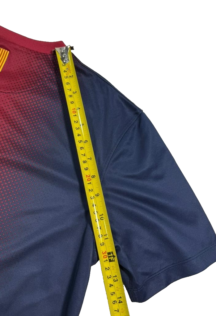 Nike Men's Fc Barcelona Home Jersey Nike Dri-FIT Size M Qatar Foundation Unicef