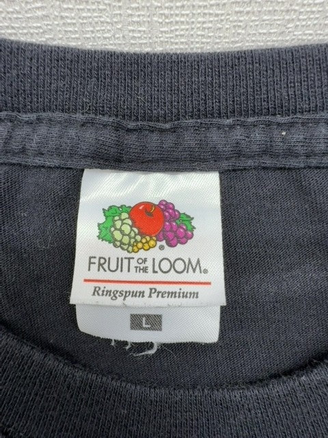 Fruit of the Loom Men Black T-Shirt size L product image 3