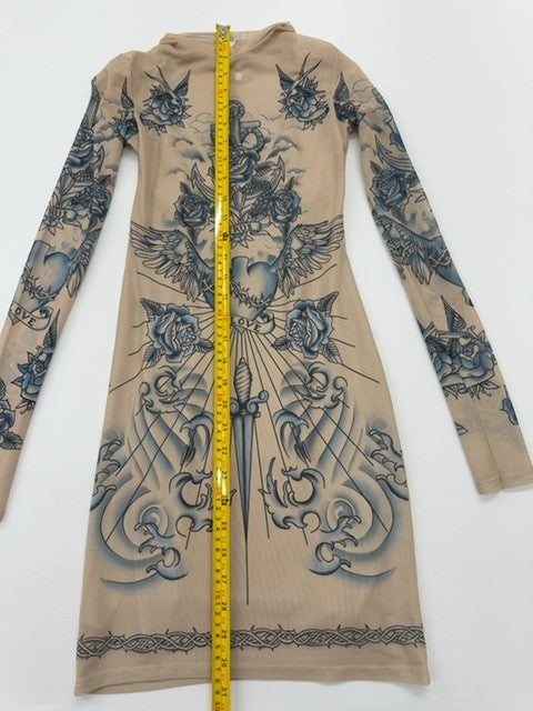 Bershka Girls Beige Dress size YOUTH product image 5