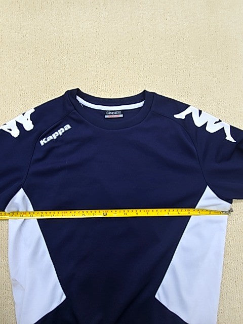 Kappa Navy Blue Colorblock Crewneck Pullover Hoodie Med