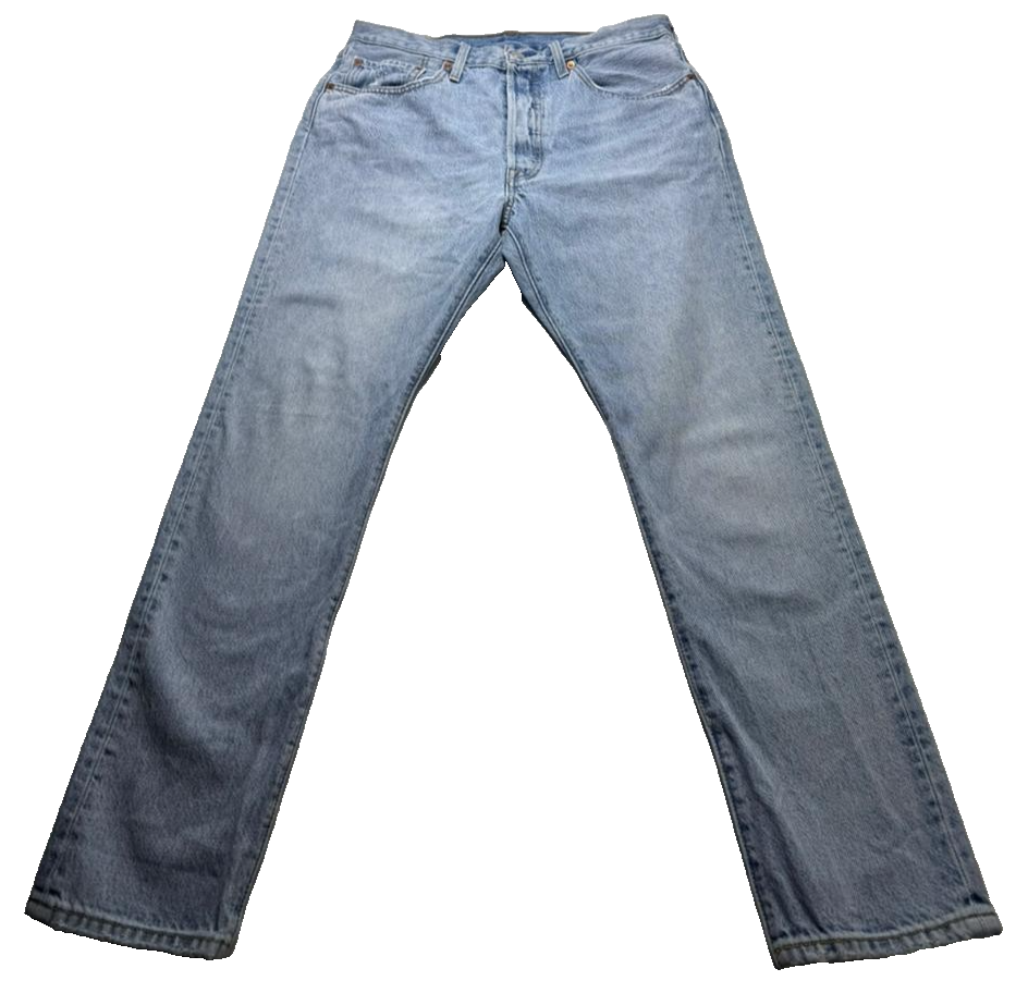 Levi Strauss & Co Men's Light Blue Vintage Denim Jeans Straight Leg Size 30