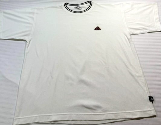 Vintage Adidas Unisex White T-Shirt – Size XL