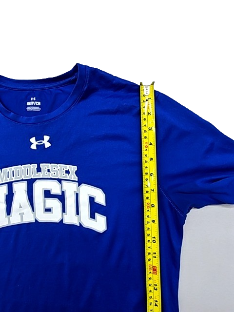 Under Armour Men's Blue Sports T-Shirt SM Short Sleeve Crewneck