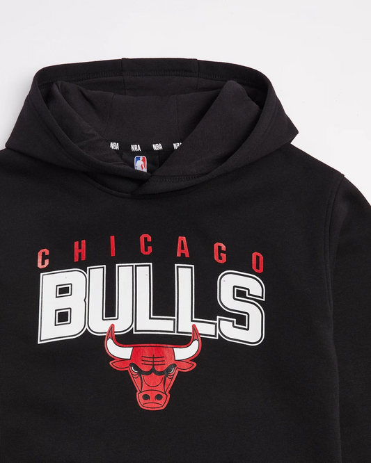Chicago Bulls Unisex Black Hoodie – Size 16