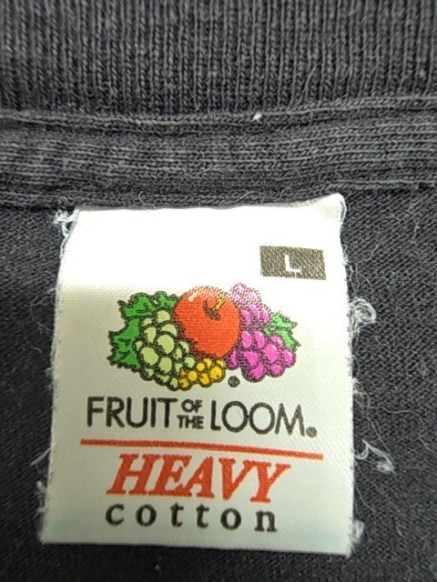 Fruit of the Loom Men Black T-Shirt size L product image 4