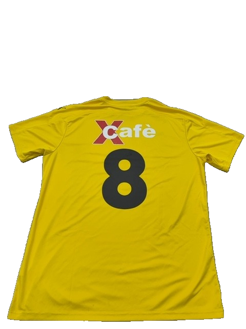 Puma Unisex Yellow Homer Simpson T-Shirt XL Short Sleeve Crewneck