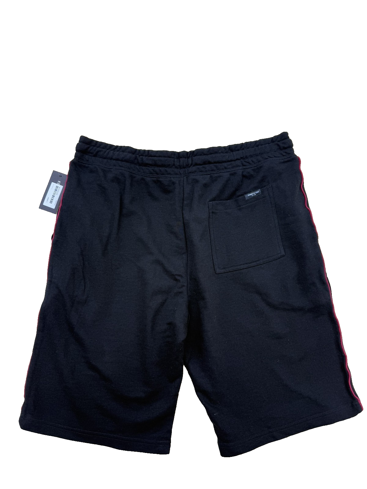 Kenneth Cole Black Fleece Jogger Shorts Men's XLT Cotton Poly Drawstring