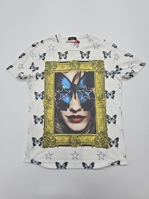 Rum Jungle Women White T-Shirt size M product image 1