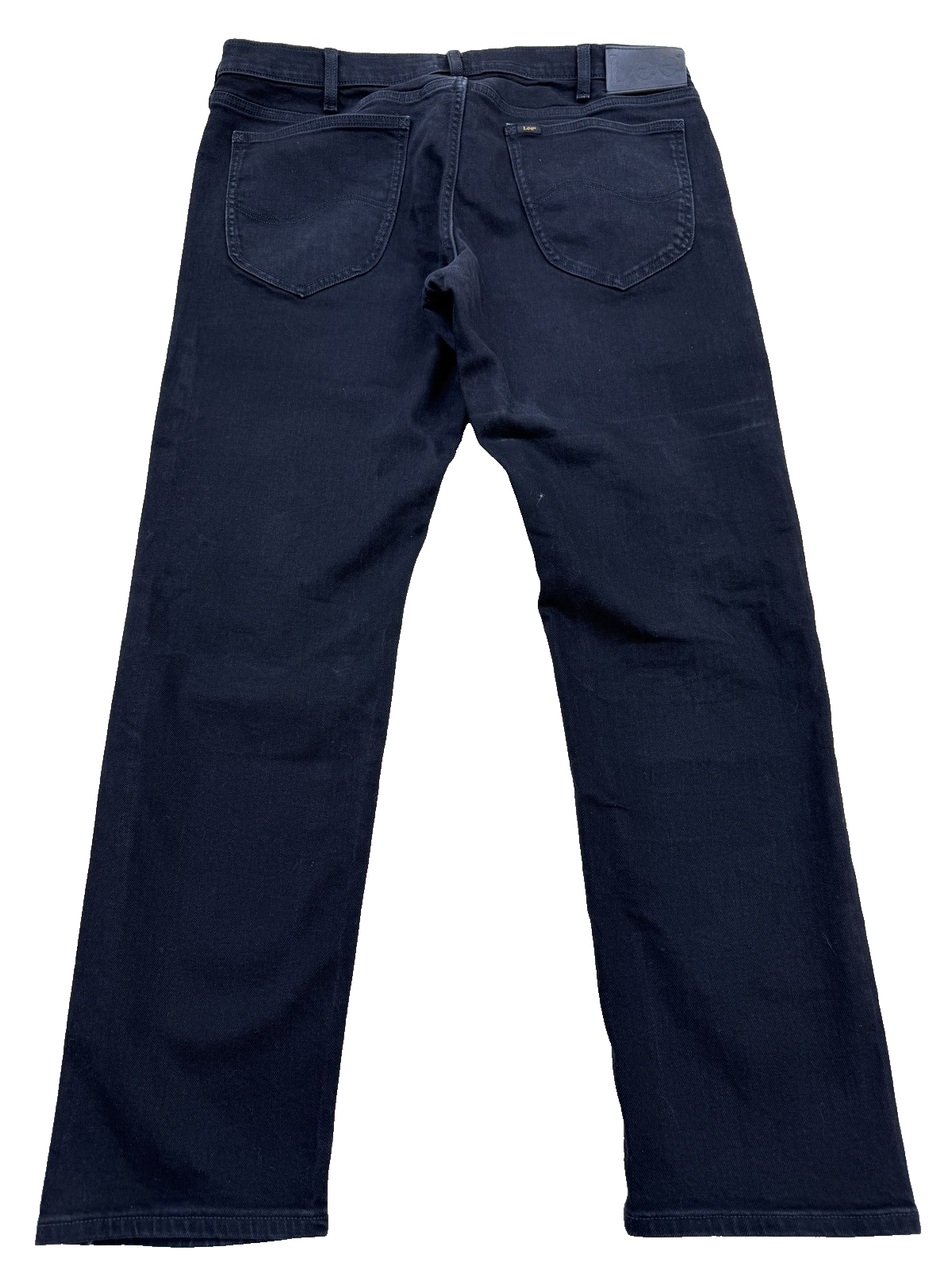 Lee Men's Black Straight Jeans W36 L32 Daren Regular Fit