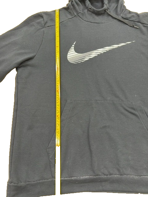 Nike Men's XL Gray Dri-FIT Pullover Hoodie Long Sleeve