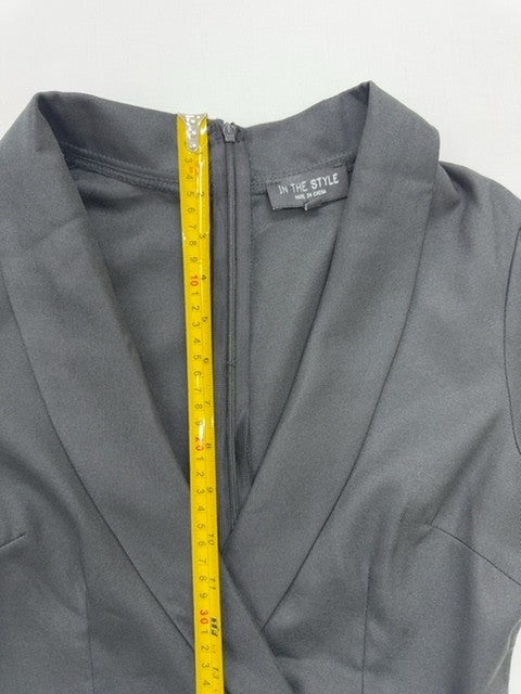 In The Style Women Gray Dress size 8 product image 10