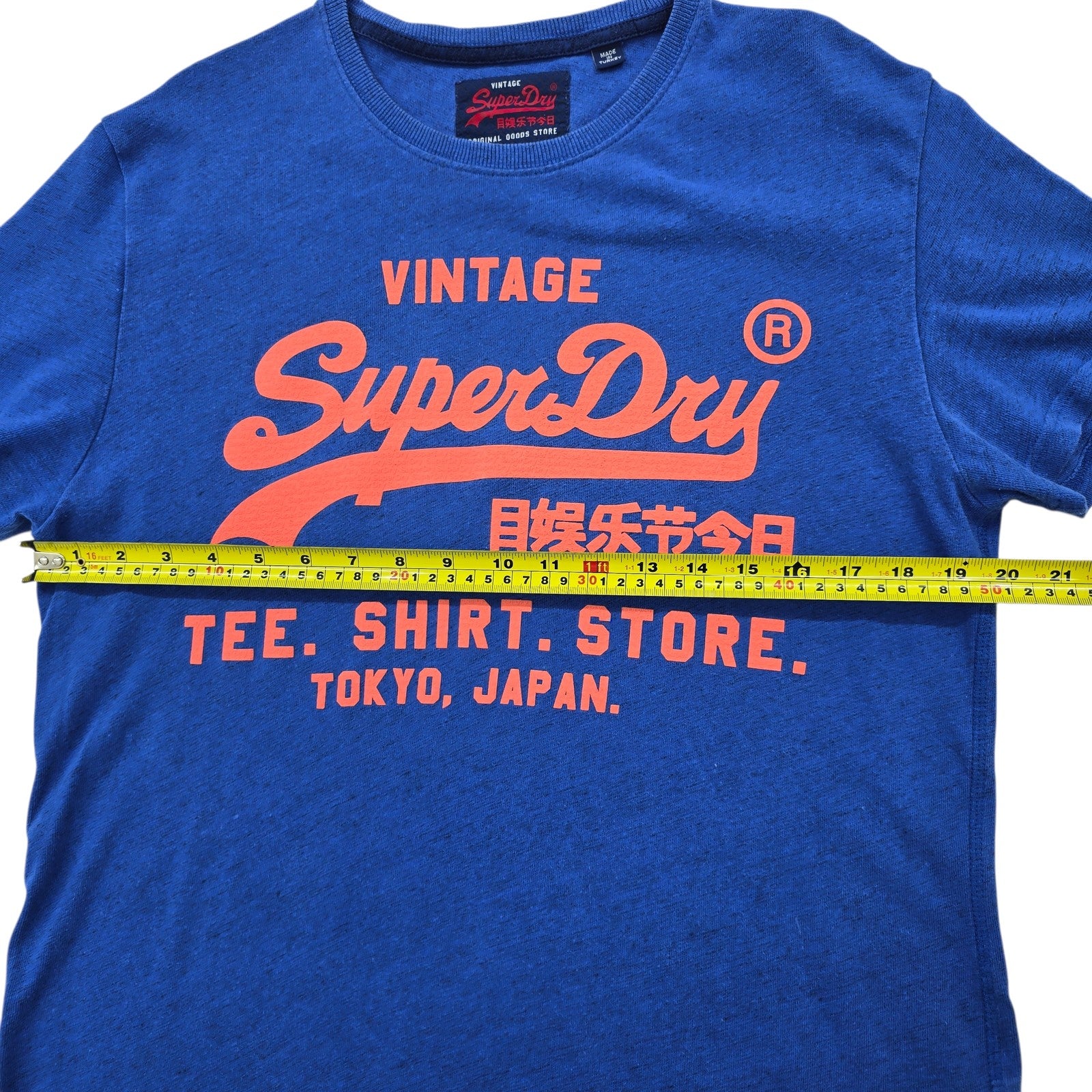 Superdry Men Blue T-Shirt size L product image 7