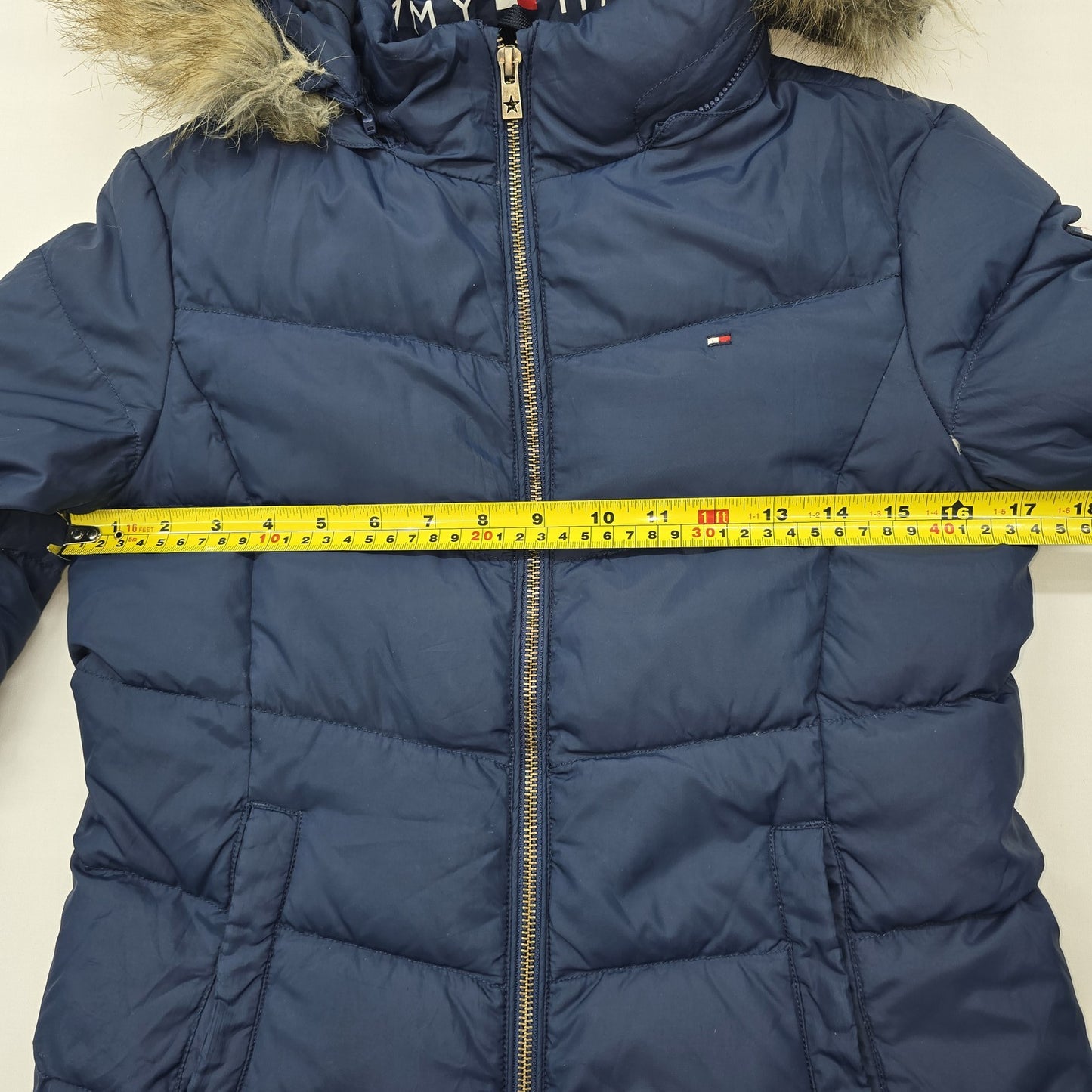 Tommy Hilfiger Boys Navy Jacket size 152 product image 7