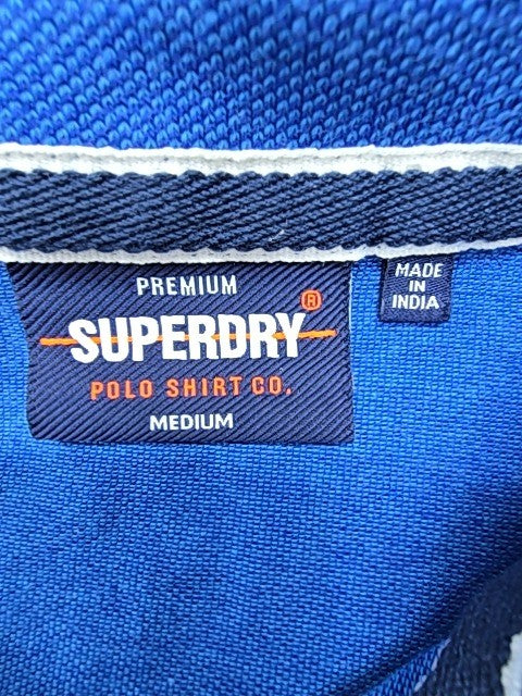 Superdry Men Blue Polo Shirt size M product image 6