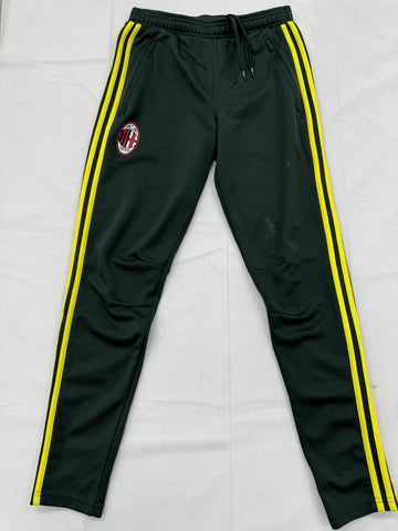 Adidas AC Milan Green Track Pants Men's S Climalite Tapered NWT