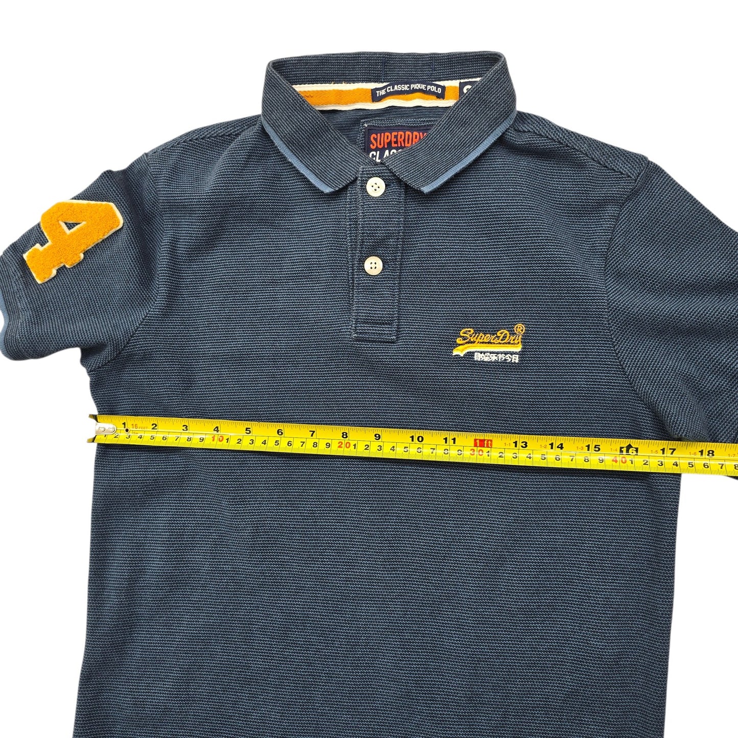 Superdry Men Navy Polo Shirt size S product image 7