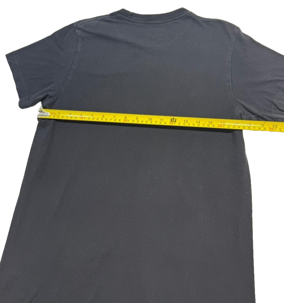 Nike Men's Black Galaxy Swoosh Graphic T-Shirt Slim Fit Short Sleeve Size M