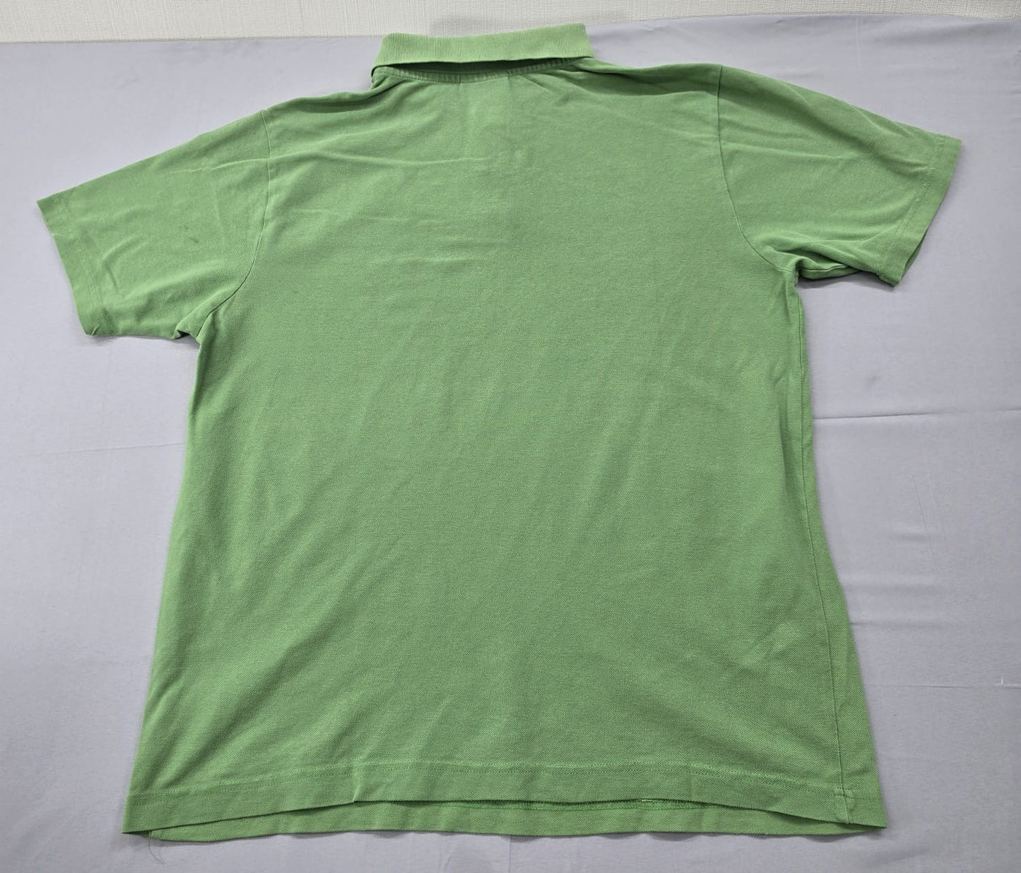 Kappa Men's Green Short Sleeve Polo Shirt Size Large 100% Cotton