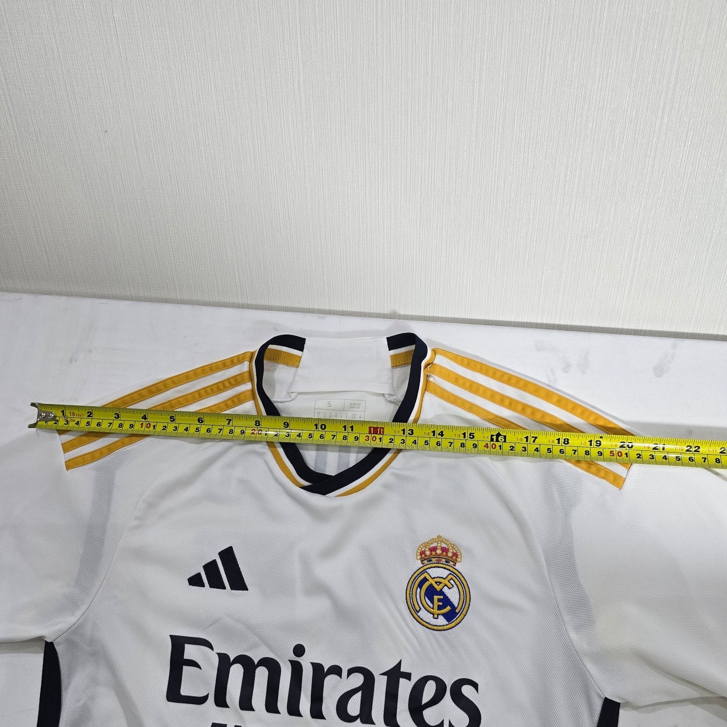 Adidas Real Madrid Jersey Men's Small White Edouard 95 Fly Better